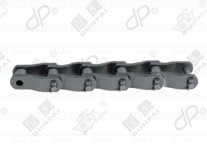 Heavy duty cranked-link transmission chains